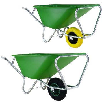 Kruiwagen Fort 165L GROEN, FS-165