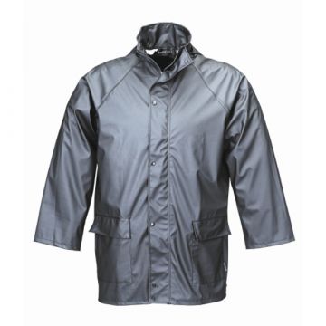 Storvik Regenjas Stretch (blauw)