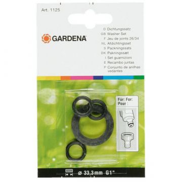 Gardena Rubberringenset (1")
