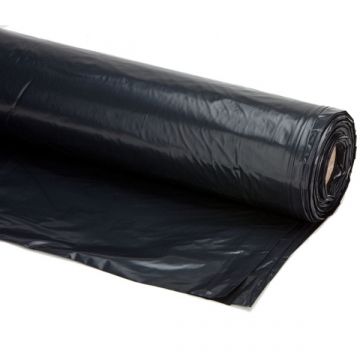 Plastic Bouwfolie 50x6m (zwart)