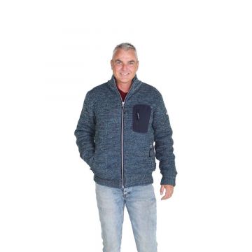 Storvik Eden Gebreid Vest (navy)