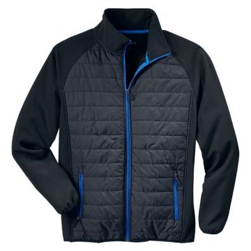 Active Combi-jack softshell/nylon (zwart)