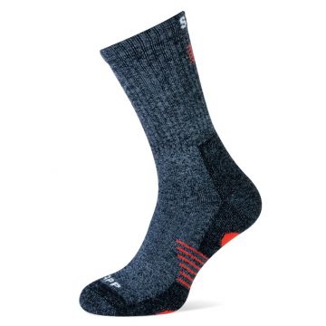 Stapp Bamboo Sokken (grijs/oranje)