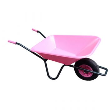 Fort Tuinkruiwagen PP 90 Liter (Roze)
