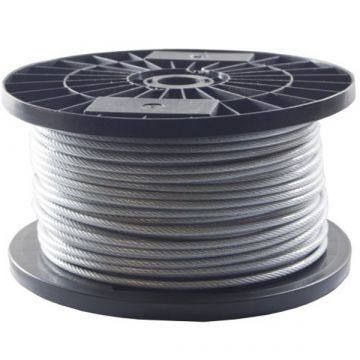 Staalkabel op rol 100m / 10mm
