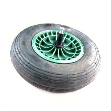 Kruiwagenwiel 4.80/4.00x8, 2ply band, as 20cm