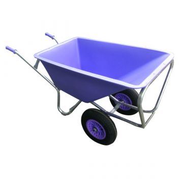 Fort Kruiwagen 160 liter 2 wielen(Lavendel)