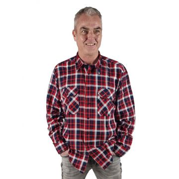 Storvik Egersund Blouse (blauw/rood/wit)