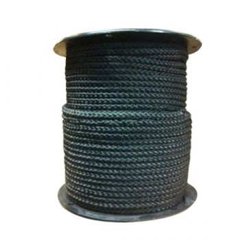 Nylon touw 100m (zwart)