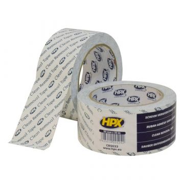 HPX Stucloper bouwtape wit (50cm x 33m)