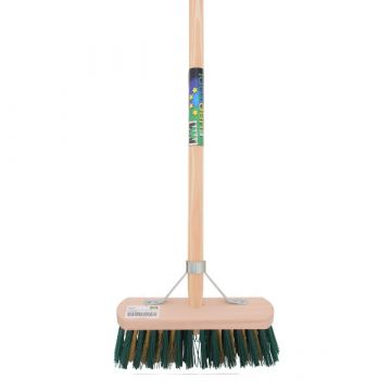 Onkruidbezem met steel 150cm
