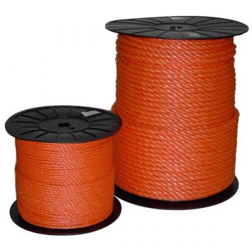 Polypropyleen touw (oranje) (100m)