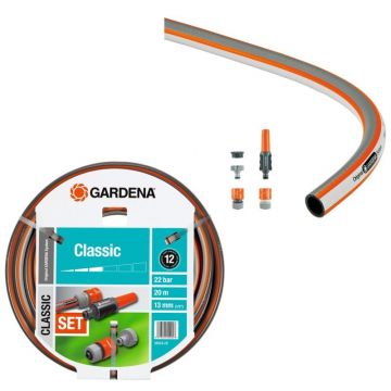 Gardena Classic Tuinslang met aansluitingen (1/2" / 20m)