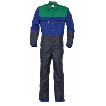 Havep Melkersoverall Poly/katoen (blauw/groen)