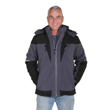 Storvik Lank Softshell jas (antra/zwart)