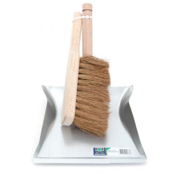 Eurotool Stoffer (cocos) en Blik (verzinkt)