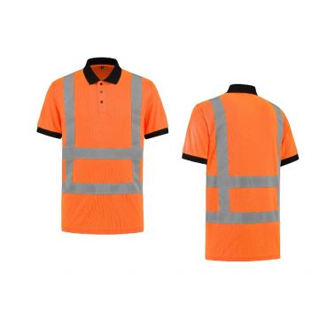 MM High Visibility Veiligheidspolo (FluoOranje)