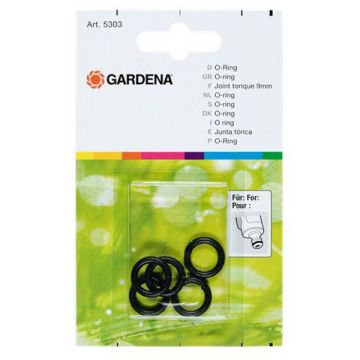 Gardena O-ring 9mm (5 stuks)