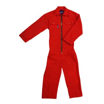 Kinderoverall rood