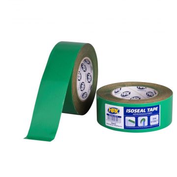 PE film isoseal tape 50mm x 25m (groen)