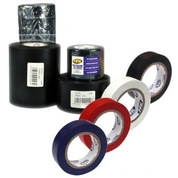 HPX PVC isolatietape 10m (wit/blauw/rood)