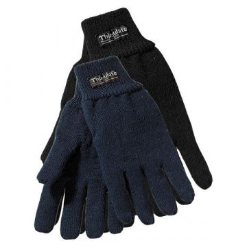 Handschoenen Gebreid (marineblauw)