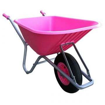 Fort TKA100 Kruiwagen 100 liter (Roze)