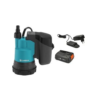 Accu dompelpomp 2000/2 Clear 18V P4A set Gardena