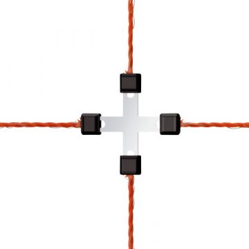AKO Draad- en kruisverbinder Litzclip (3 millimeter)