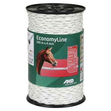 AKO EconomyLine schrikkoord wit (kruisgewikkeld)