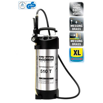 Drukspuit Gloria 510T, RVS 10L