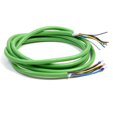 Kabel groen 8-aderig