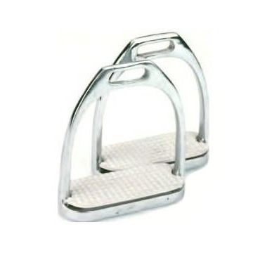 Stijgbeugel met rubber inleg 12cm