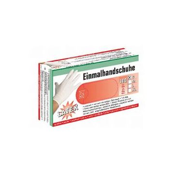 Handschoen LATEX (100 stuks)