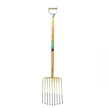 Eurotool Aardappelvork 9-tands met steel