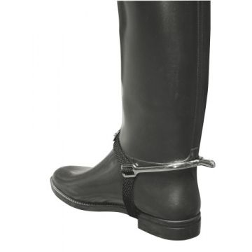 Sporen RVS met riemen