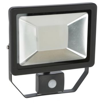 LED-schijnwerper voor buiten 50W + bewegingsmelder