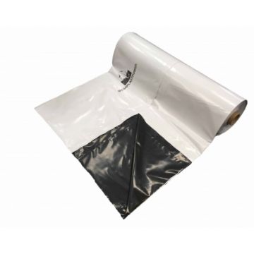 Landbouwplastic Megaplast Power zwart/Wit - 16 meter