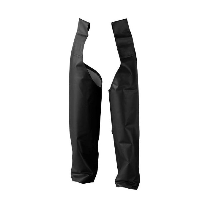Beenpijpen PVC zwart (Dolfing), per paar main product photo