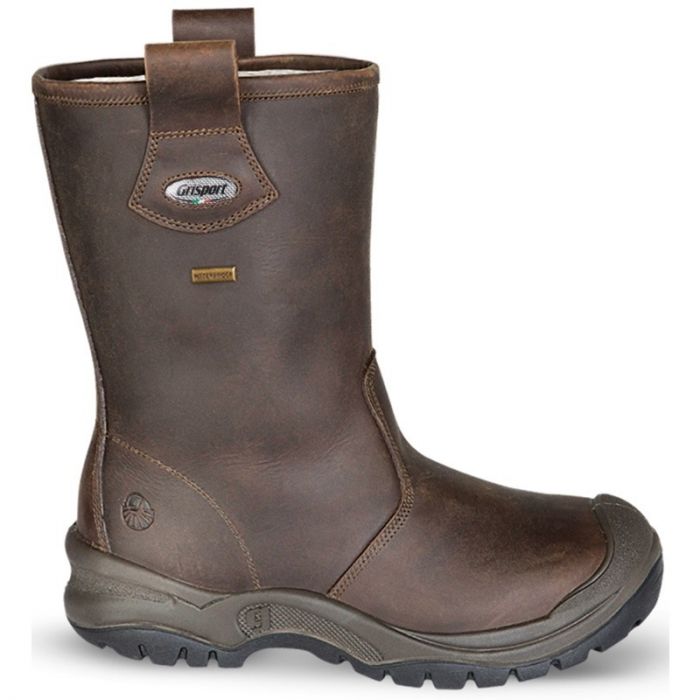 Grisport Gevoerde Werklaarzen (bruin) main product photo