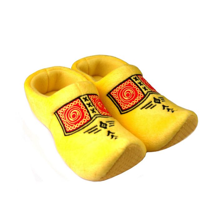 Klomppantoffel (geel) main product photo