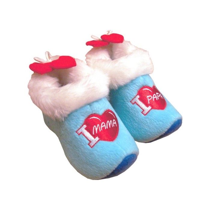 Klomppantoffel Baby (Blauw) main product photo