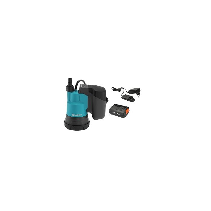 Accu dompelpomp 2000/2 Clear 18V P4A set Gardena main product photo