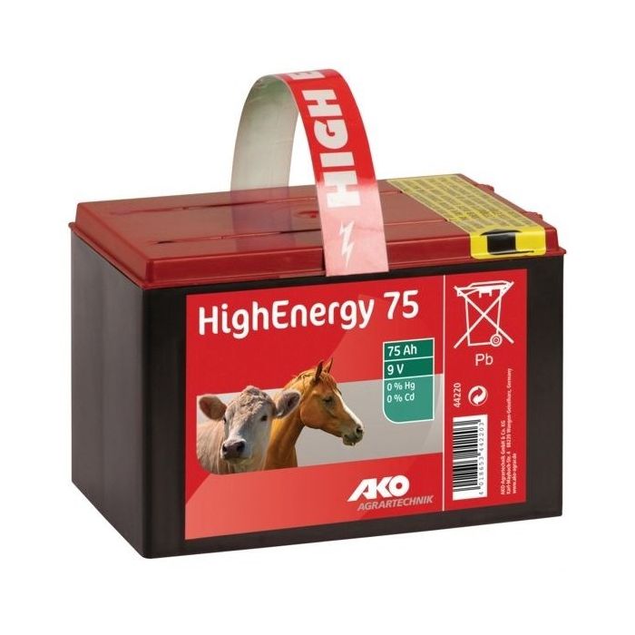 AKO High Energy Saline Droge Batterij (9V) main product photo
