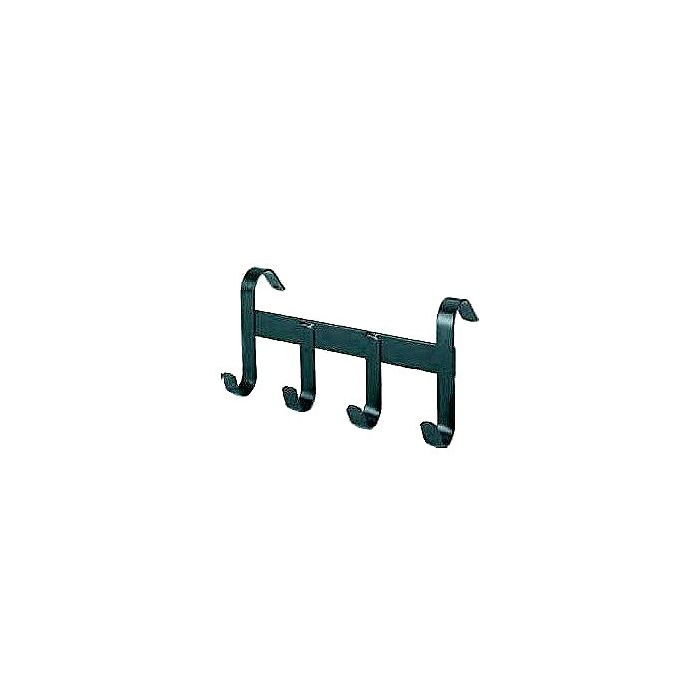 Trensenhouder 4-haken zwart main product photo